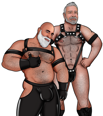 D&G The Original Bawdy Bears #4 / Premium Fleece Joggers